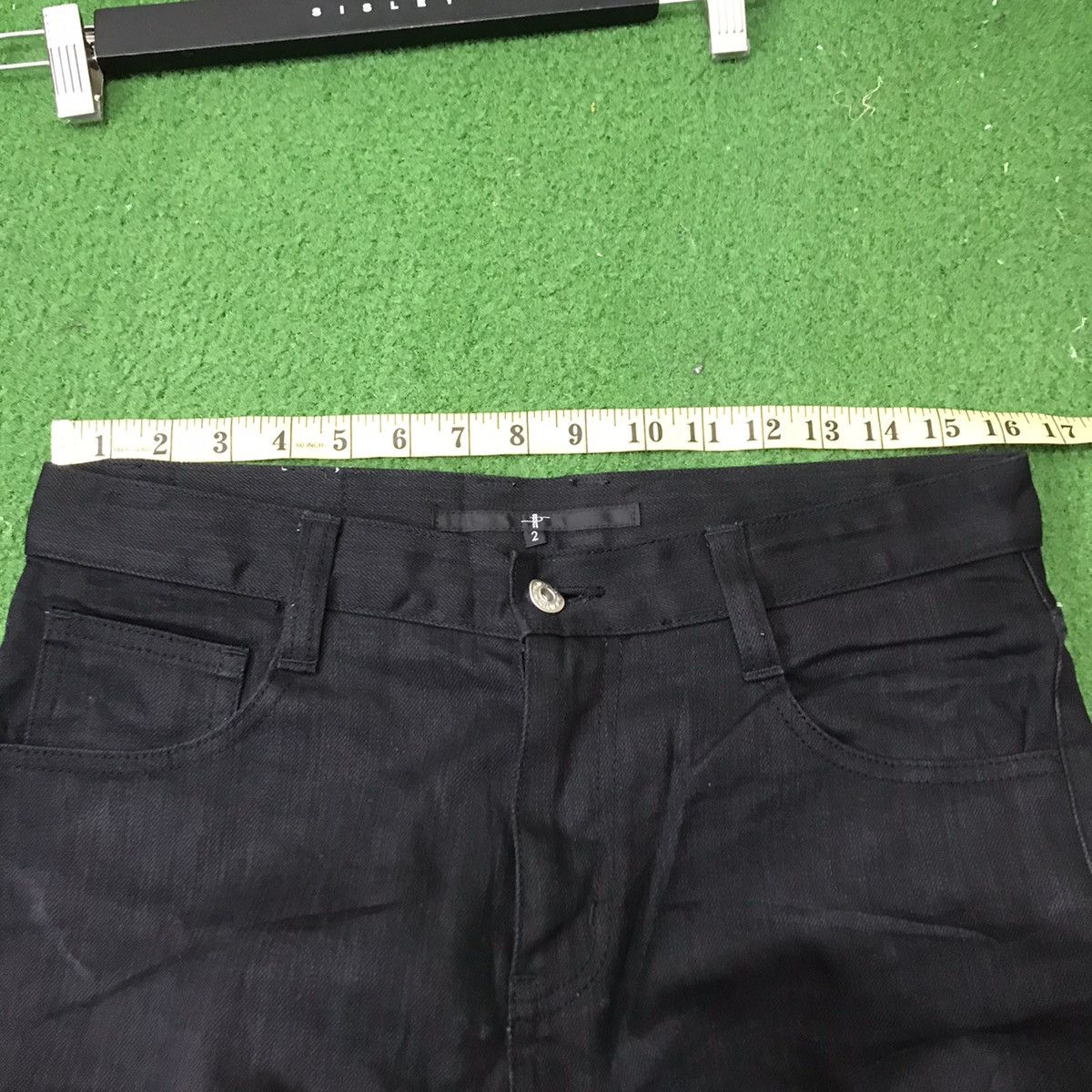 NO ID Japanese Brand No ID Denim SuperBlack Slimfit Size US 32 / EU 48 - 19 Thumbnail
