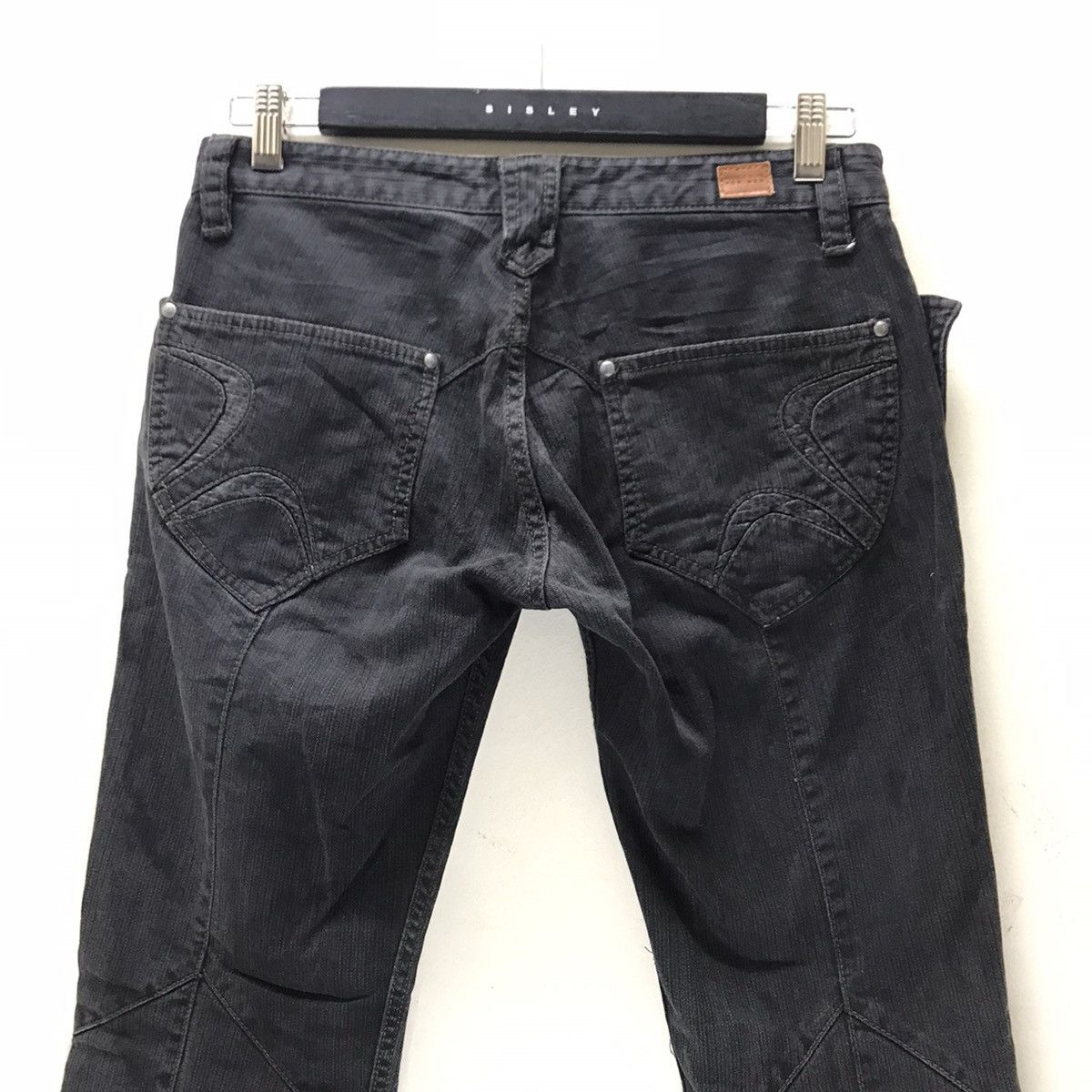 Japanese Brand Nicole Club For Men Denim Flares Jeans Nice Design Size US 31 - 11 Thumbnail