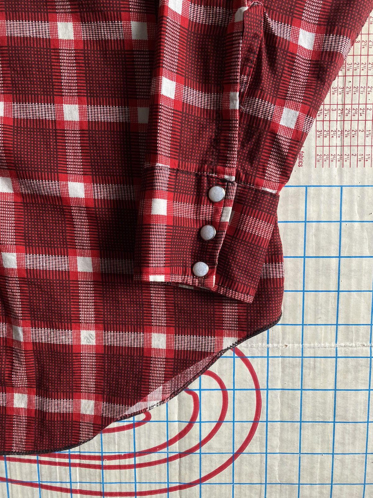 Flannel × Vintage Vintage Pearl Snap Flannel Button Up Shirt Size Medium Size US M / EU 48-50 / 2 - 5 Thumbnail