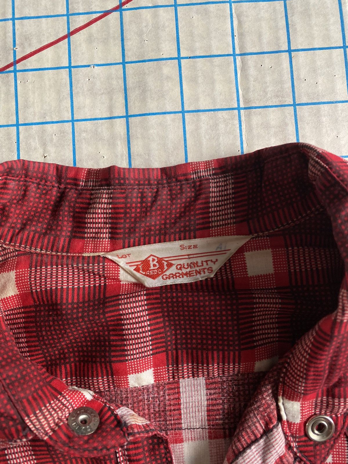 Flannel × Vintage Vintage Pearl Snap Flannel Button Up Shirt Size Medium Size US M / EU 48-50 / 2 - 8 Thumbnail