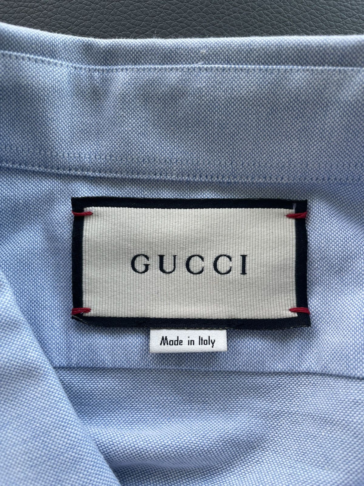 Gucci Brand New Limited Edition Rare LOVED Embroidery Logo Shirt Size US XL / EU 56 / 4 - 22 Thumbnail