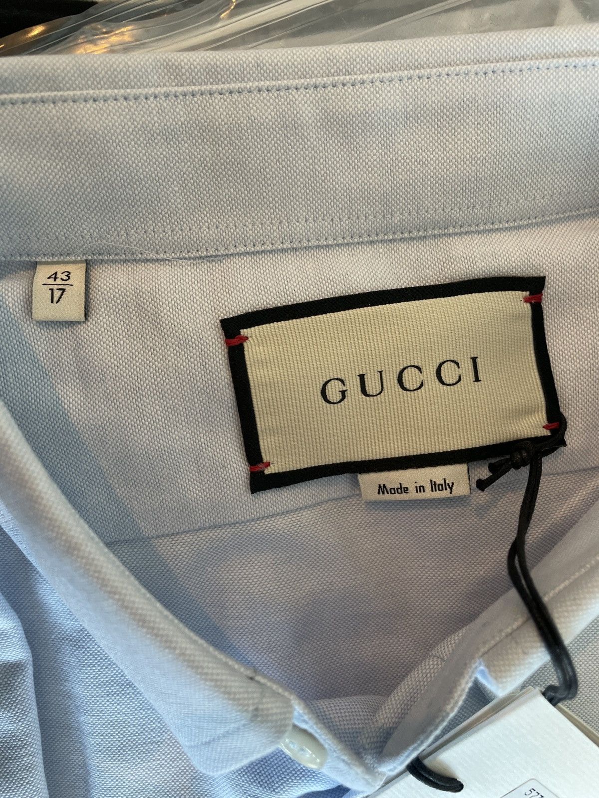 Gucci Brand New Limited Edition Rare LOVED Embroidery Logo Shirt Size US XL / EU 56 / 4 - 11 Thumbnail