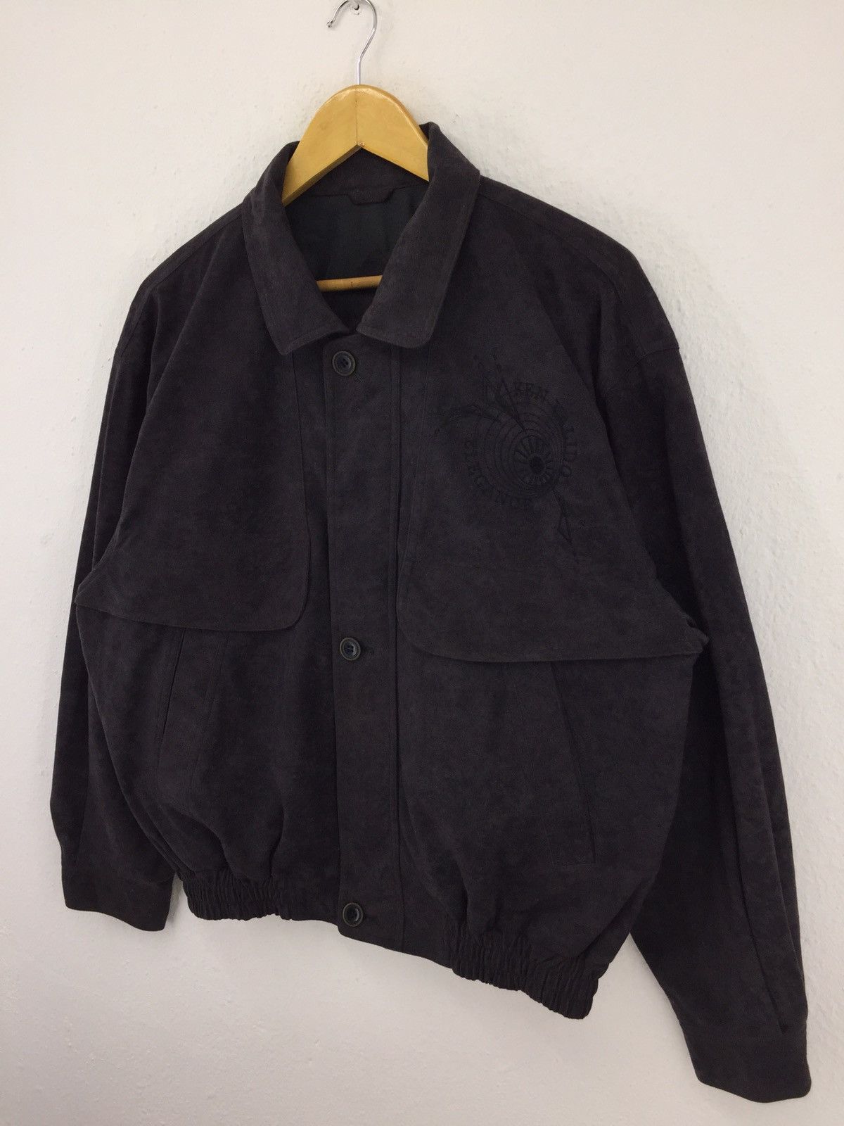 Japanese Brand × Vintage KenValido Vintage Velvet Blouson Jacket Size US M / EU 48-50 / 2 - 3 Thumbnail