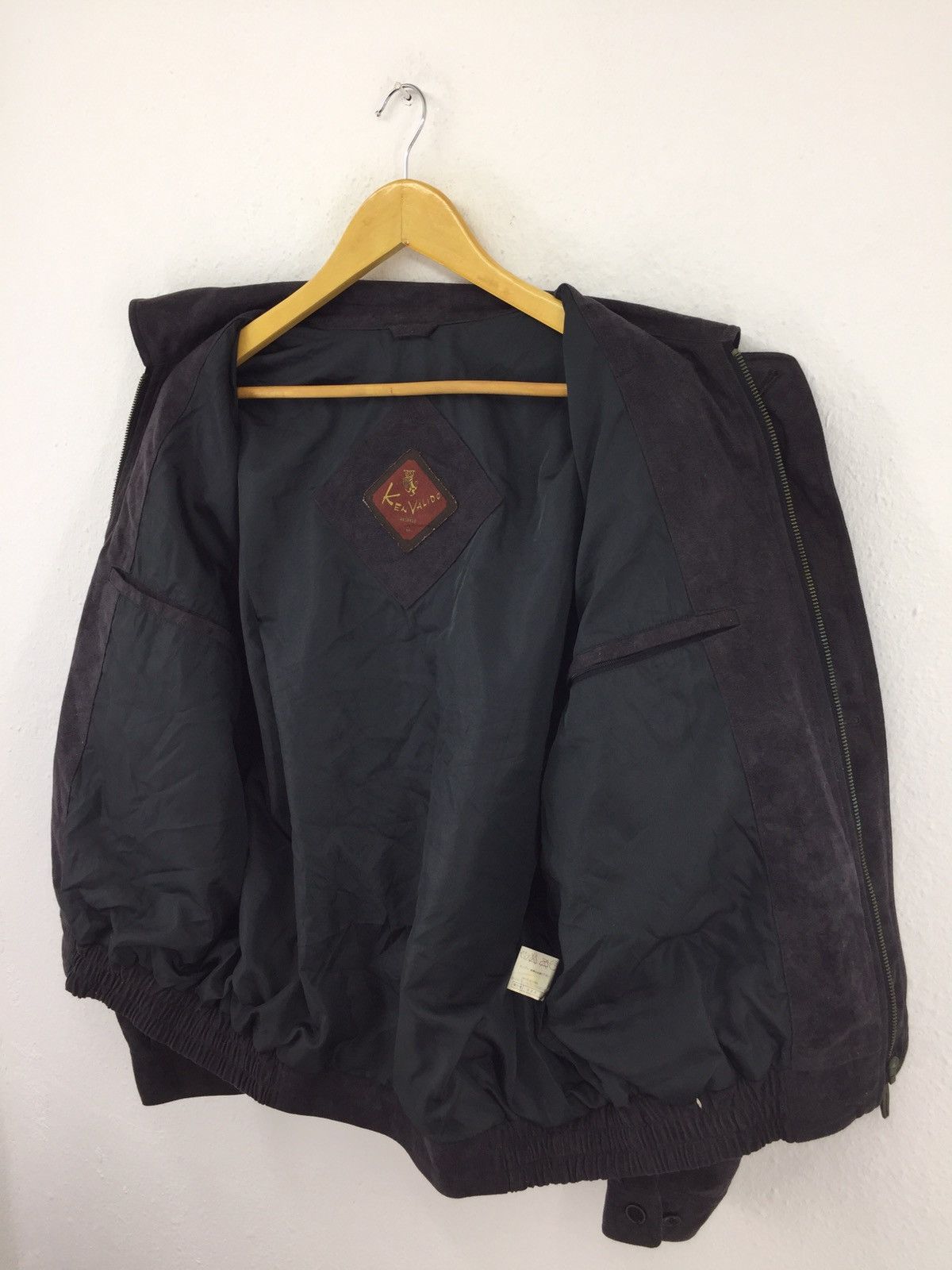 Japanese Brand × Vintage KenValido Vintage Velvet Blouson Jacket Size US M / EU 48-50 / 2 - 12 Thumbnail