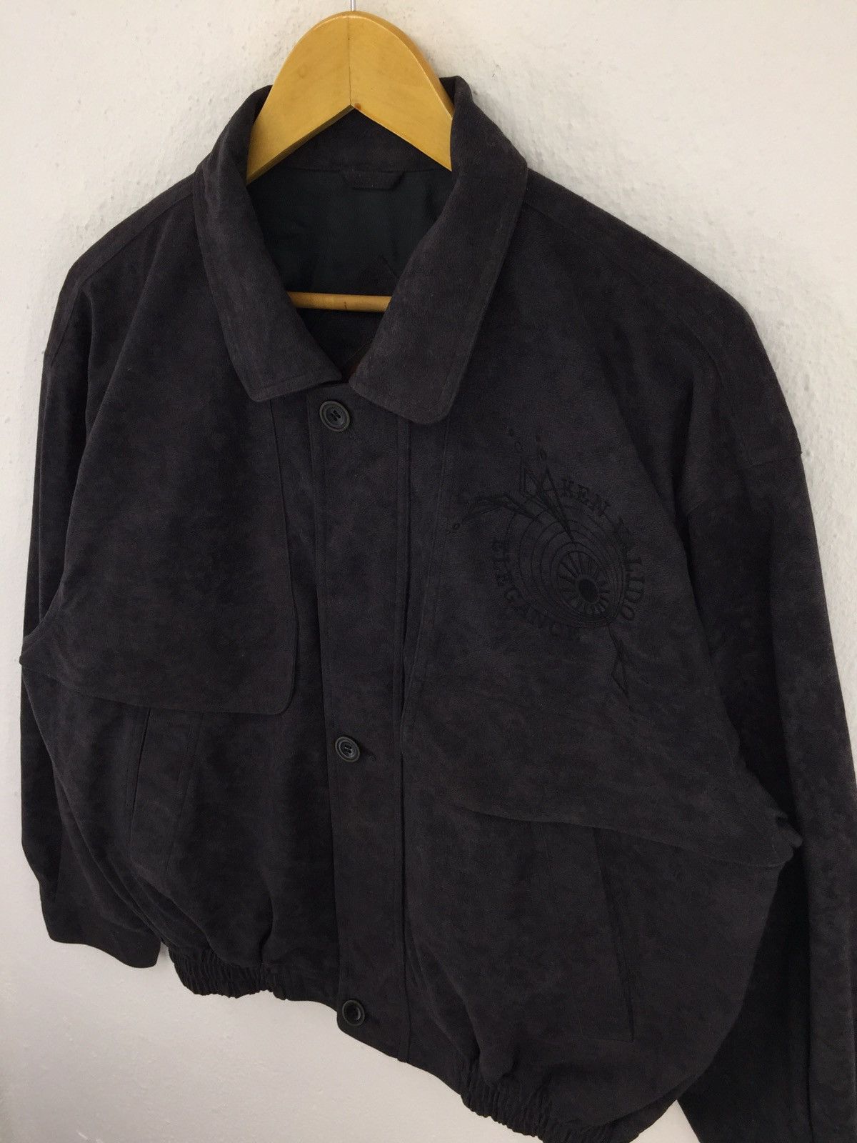 KenValido Vintage Velvet Blouson Jacket