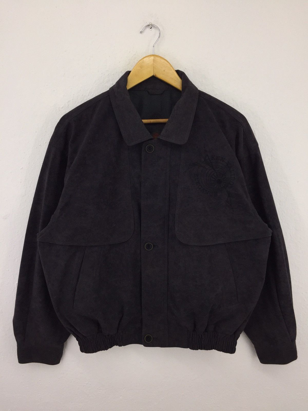 Japanese Brand × Vintage KenValido Vintage Velvet Blouson Jacket Size US M / EU 48-50 / 2 - 2 Thumbnail