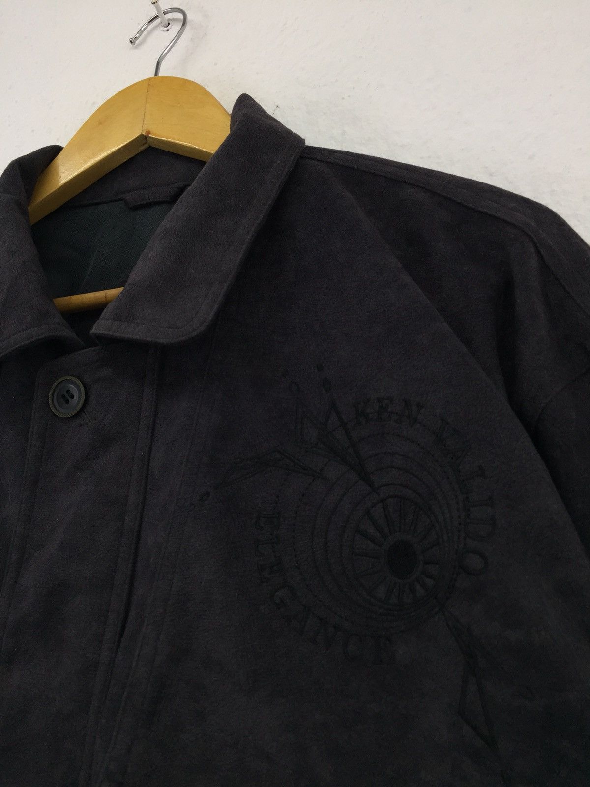 Japanese Brand × Vintage KenValido Vintage Velvet Blouson Jacket Size US M / EU 48-50 / 2 - 4 Thumbnail