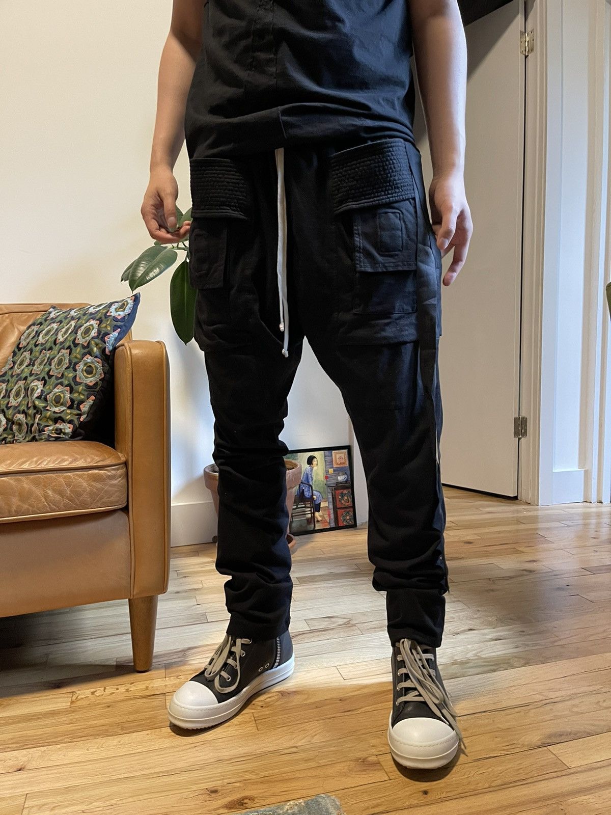 RICK OWENS CREATCH CARGO PANTS (xs) - ワークパンツ/カーゴパンツ