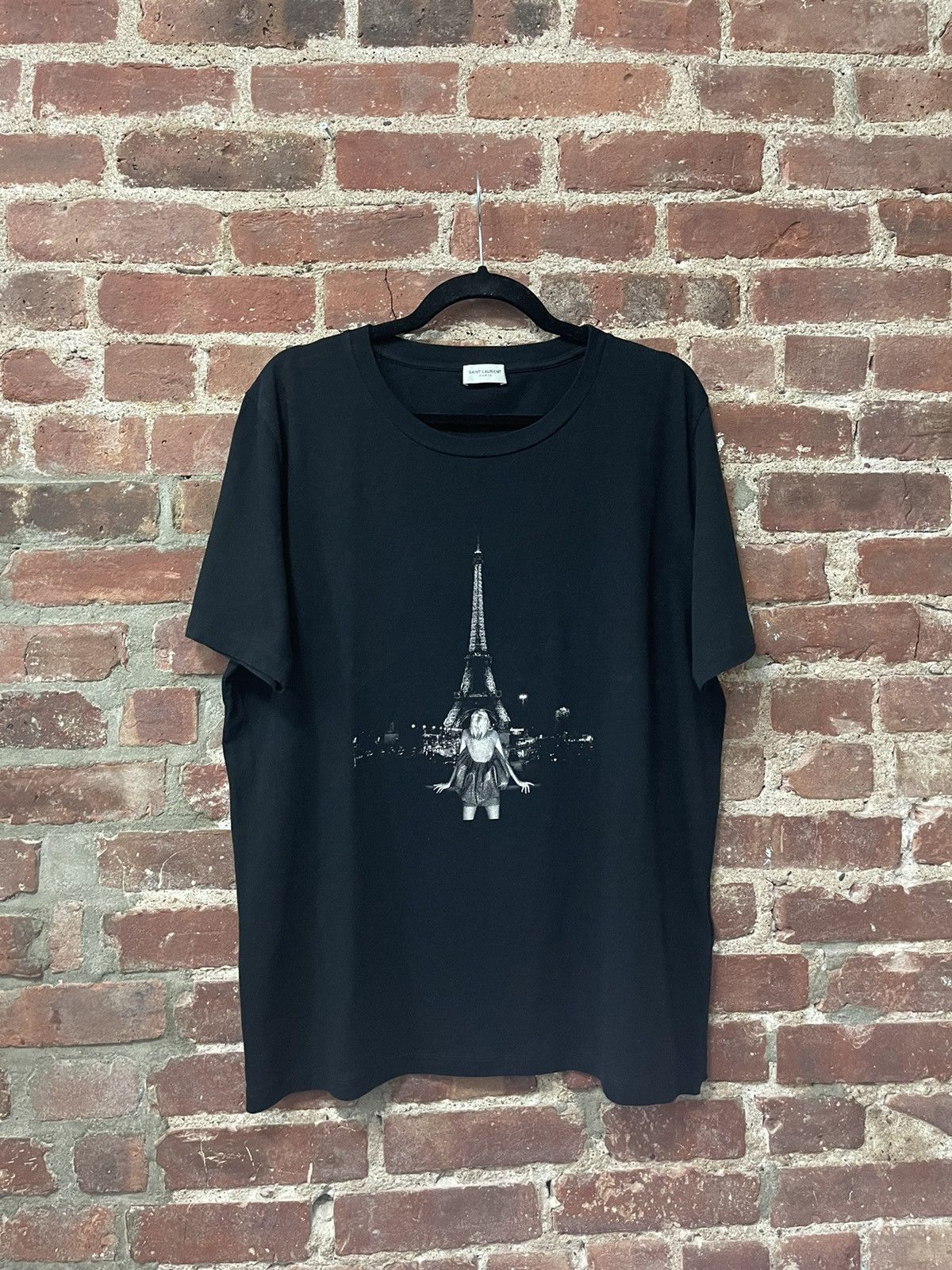 Saint laurent shop eiffel tower shirt