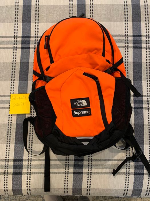 Supreme Supreme the north face pocono backpack power orange fw16
