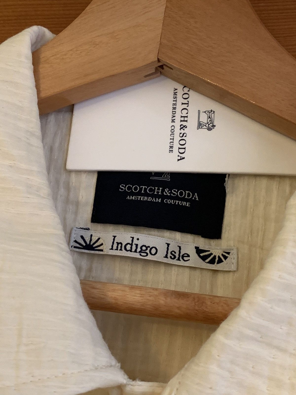 Designer × Scotch & Soda *RARE* New Scotch & Soda Indigo Isle Vacation Shirt - M Size US M / EU 48-50 / 2 - 3 Thumbnail