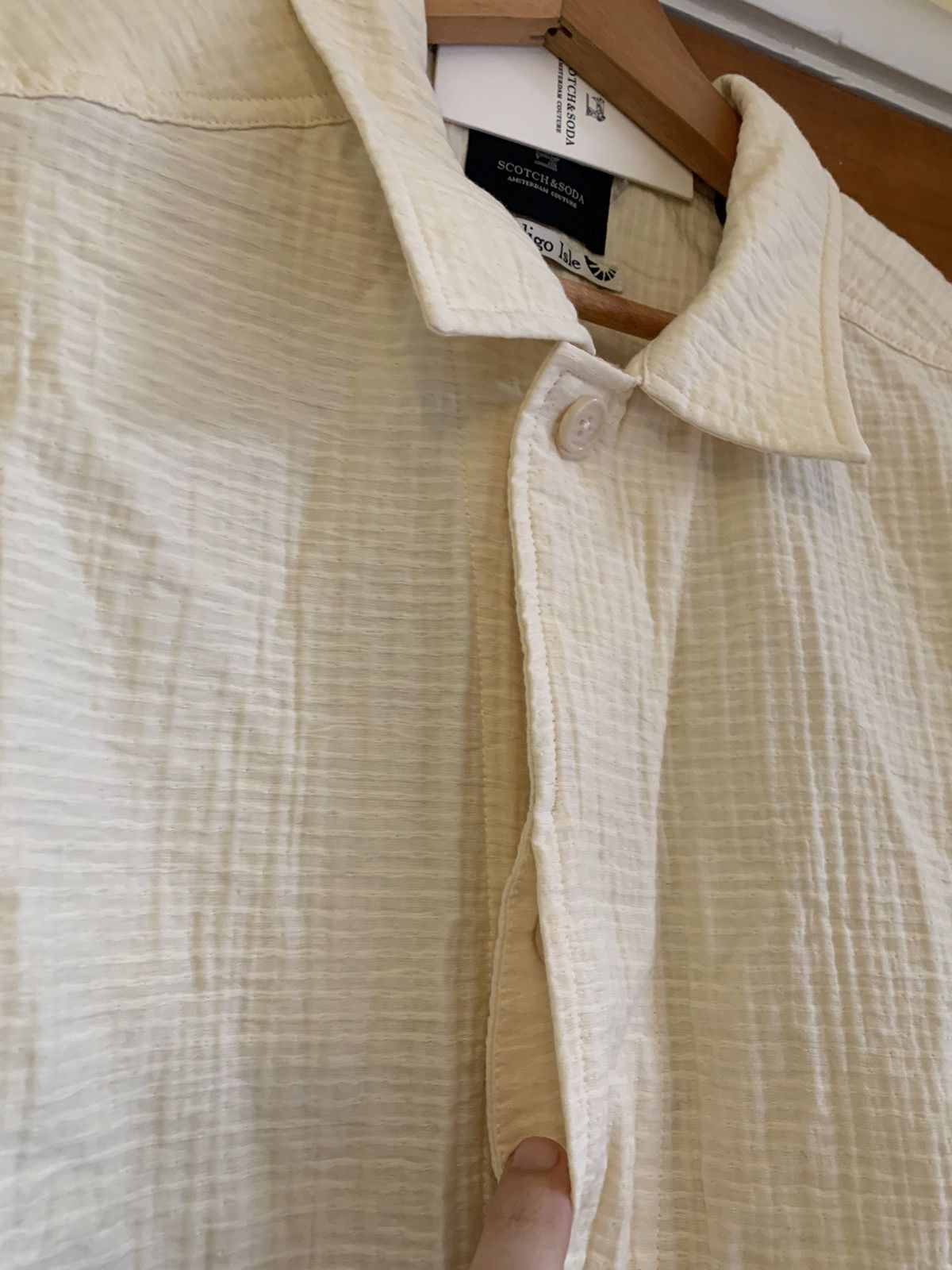 Designer × Scotch & Soda *RARE* New Scotch & Soda Indigo Isle Vacation Shirt - M Size US M / EU 48-50 / 2 - 5 Thumbnail