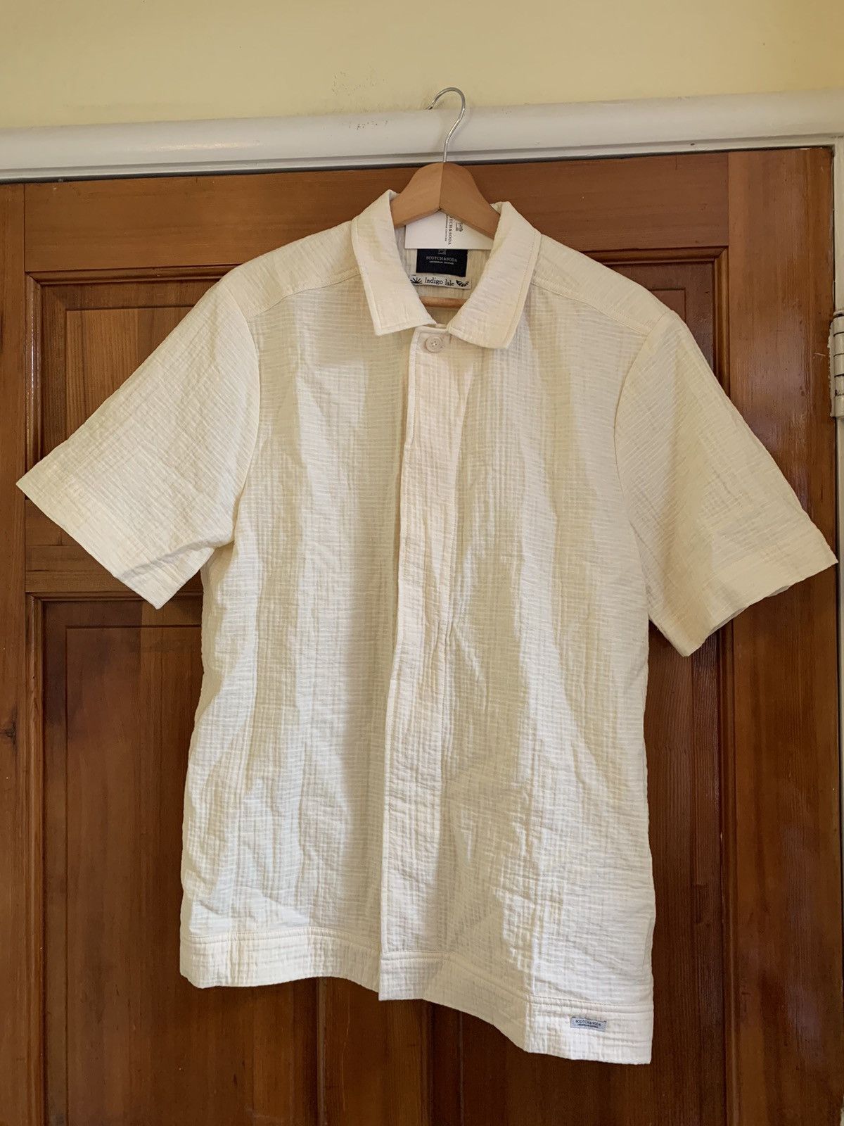Designer × Scotch & Soda *RARE* New Scotch & Soda Indigo Isle Vacation Shirt - M Size US M / EU 48-50 / 2 - 1 Thumbnail
