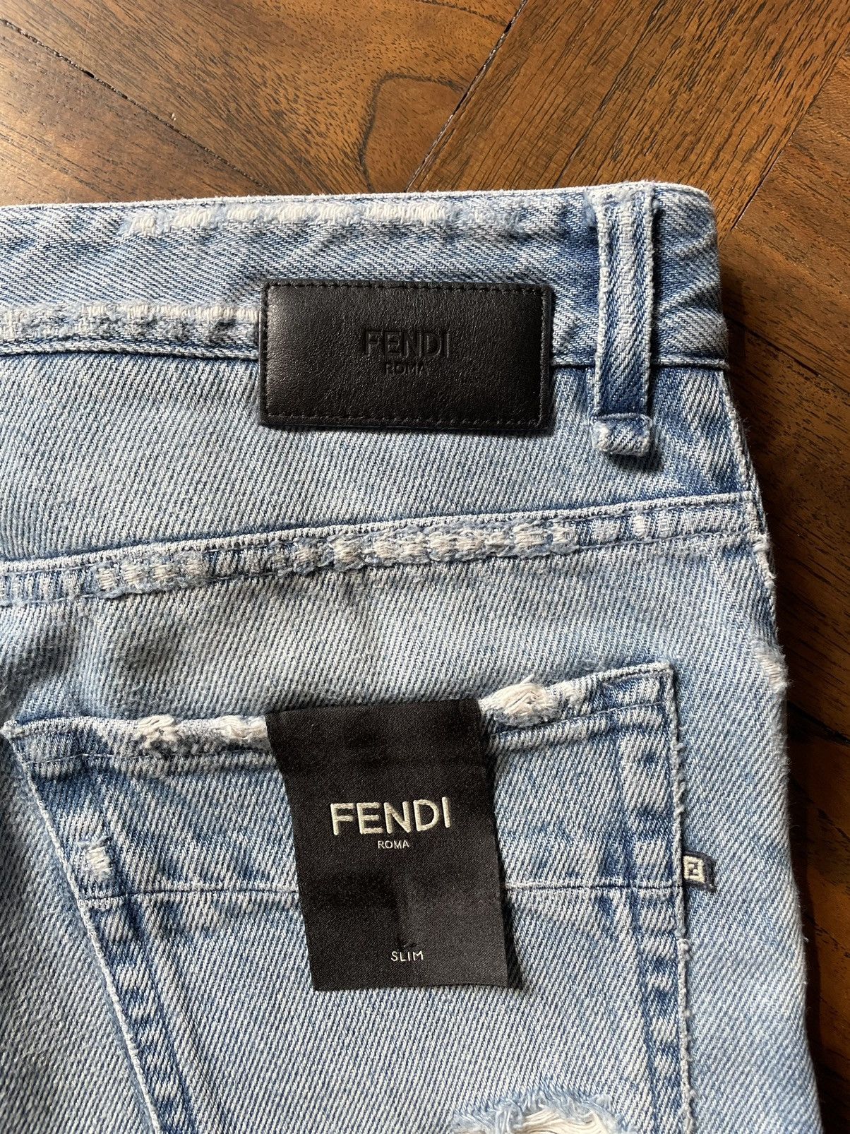 Fendi Fendi Monogram Jeans Size US 32 / EU 48 - 7 Thumbnail