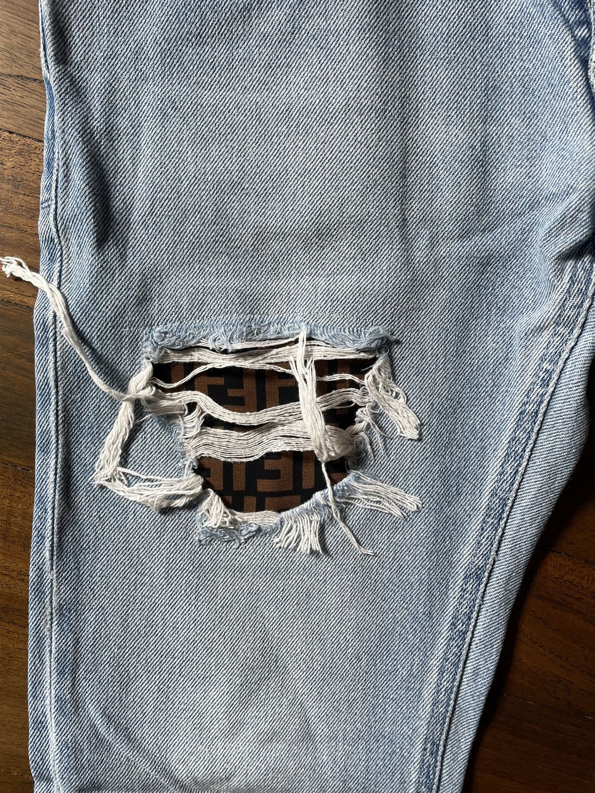Fendi Fendi Monogram Jeans Size US 32 / EU 48 - 2 Thumbnail