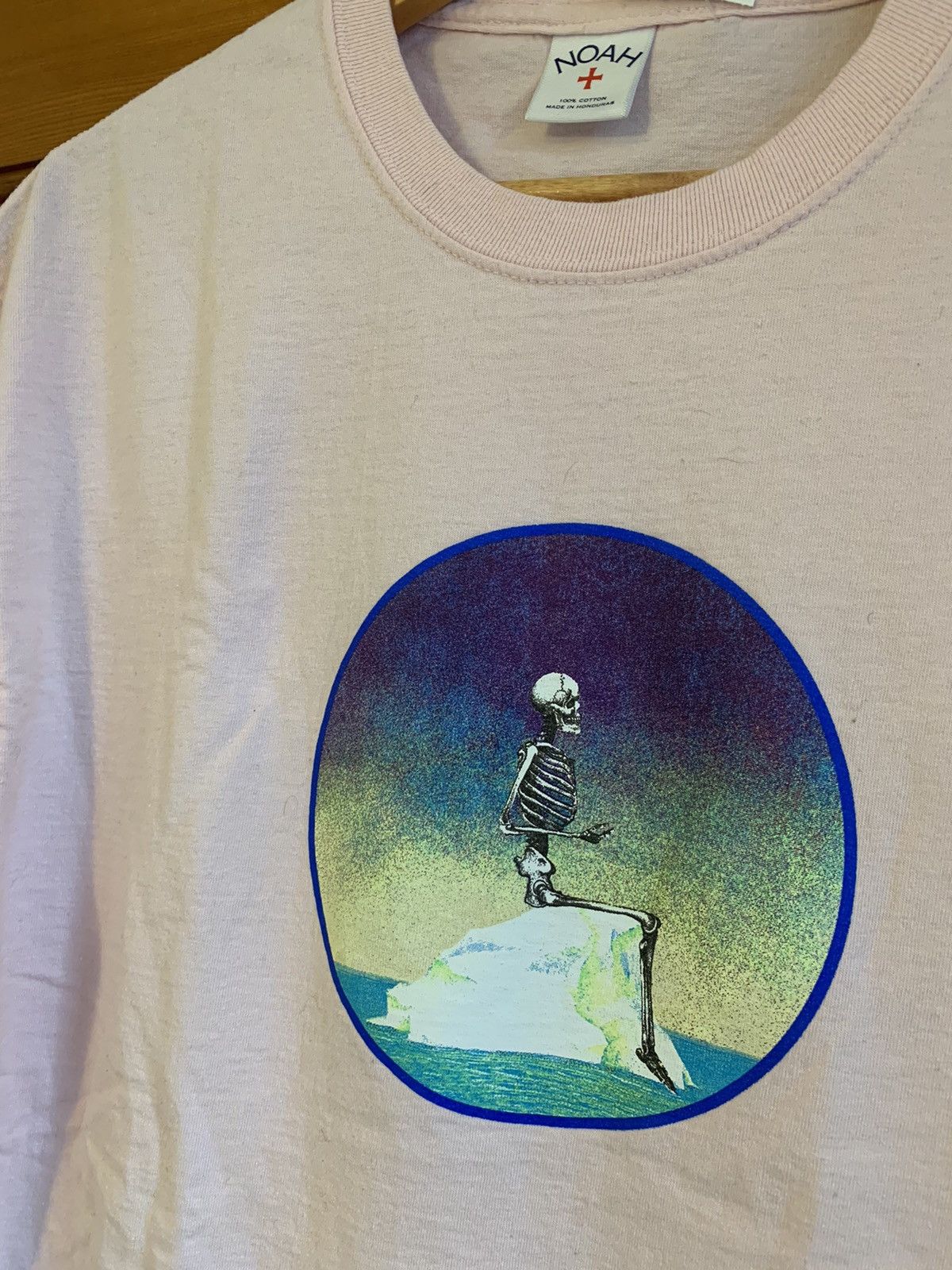 Designer × Noah *RARE* Noah Skeleton Iceberg Print T-Shirt - L Size US L / EU 52-54 / 3 - 2 Thumbnail