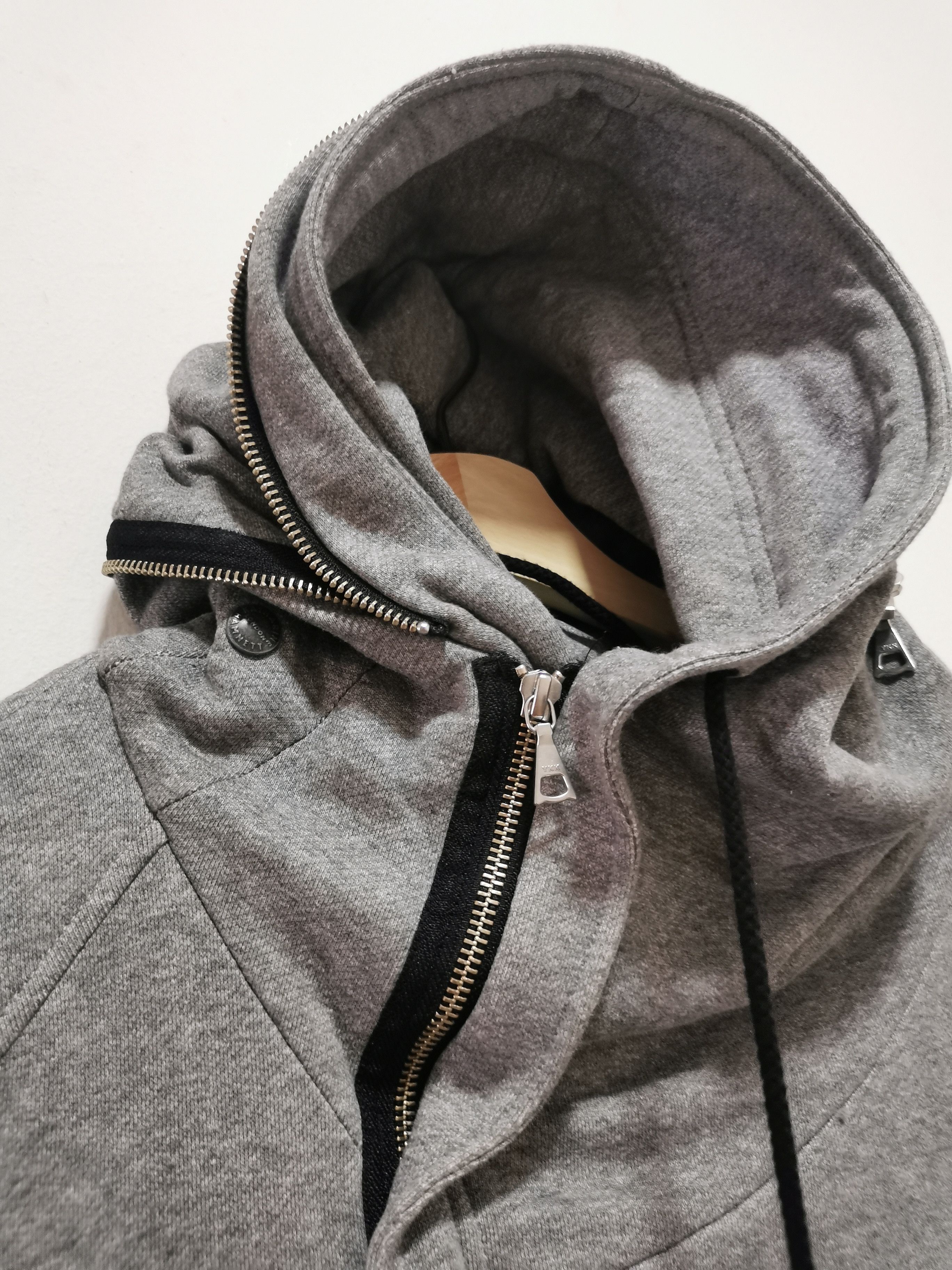 トップス KATHARINE HAMNETT LONDON zip hoodie Japanese Brand × Katharine Hamnett London Katharine Hamnett