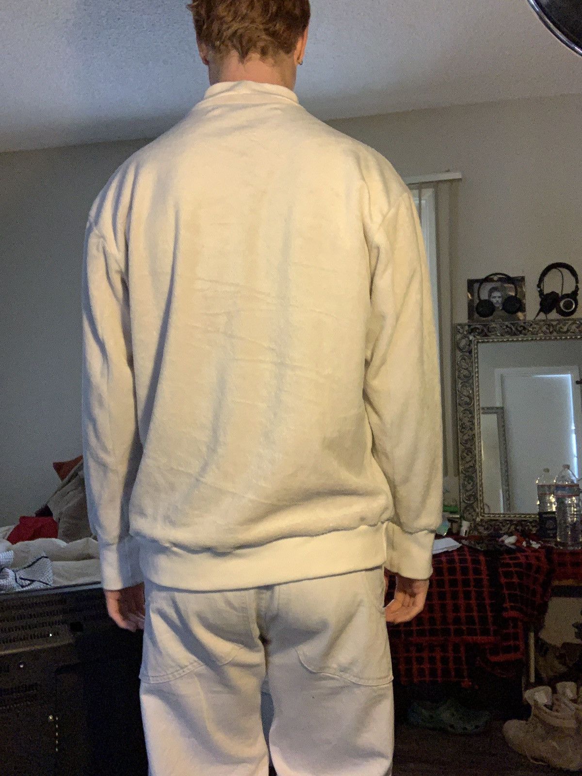 Eckhaus Latta Fuzzy Sweatshirt Size US L / EU 52-54 / 3 - 2 Thumbnail