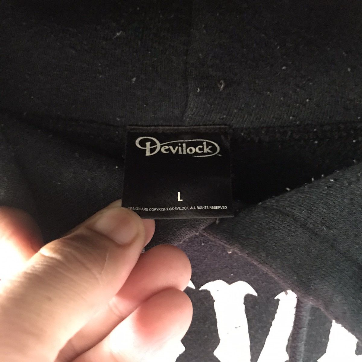Devilock VINTAGE RARE DEVILOCK X ROOTS 1st ANNIVERSARY HOODIE Size US L / EU 52-54 / 3 - 6 Thumbnail