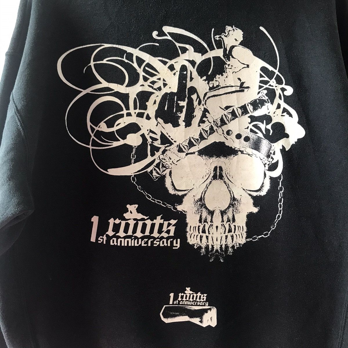 Devilock VINTAGE RARE DEVILOCK X ROOTS 1st ANNIVERSARY HOODIE Size US L / EU 52-54 / 3 - 2 Thumbnail