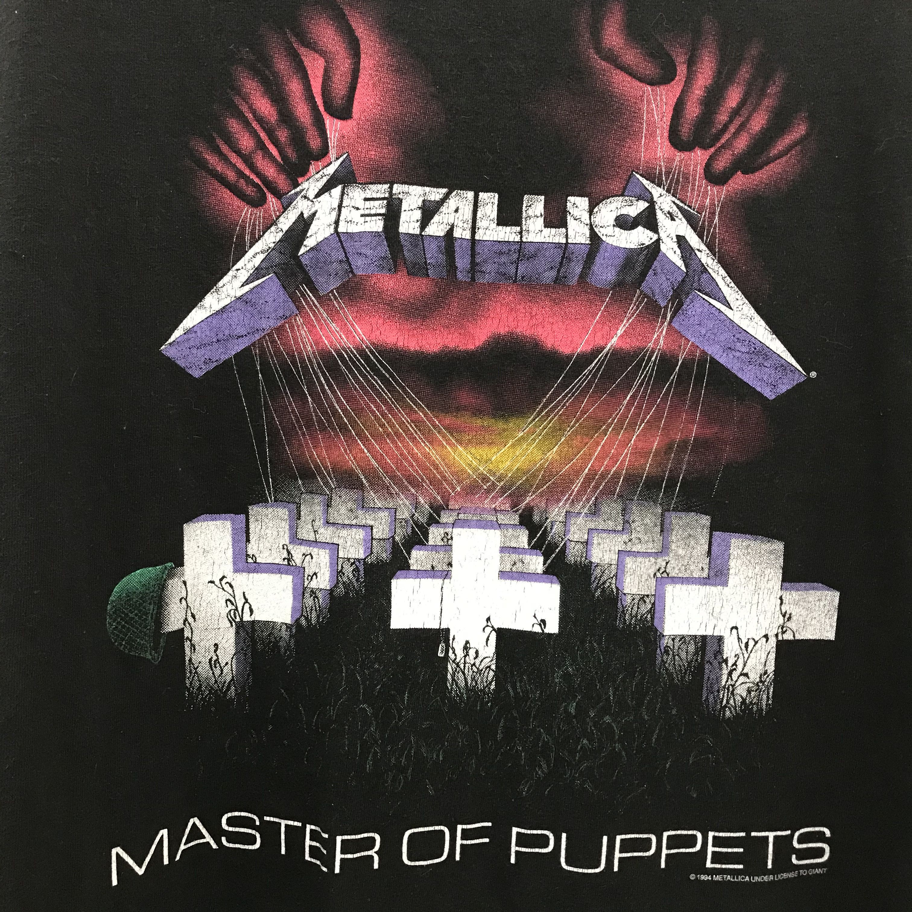 Metallica Vintage Y2K Metallica Master of Puppets Tee M Faded metal Size US M / EU 48-50 / 2 - 5 Thumbnail