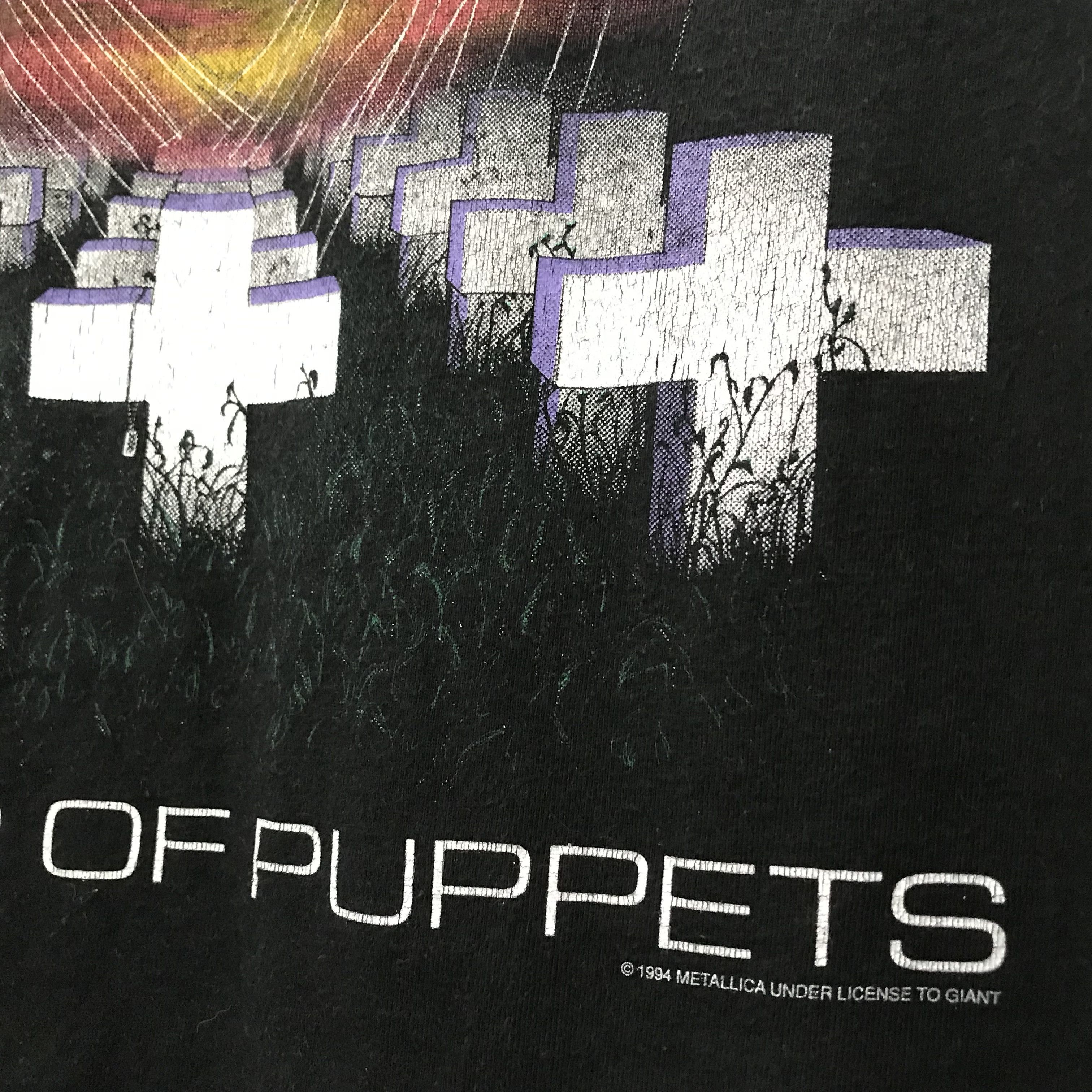 Metallica Vintage Y2K Metallica Master of Puppets Tee M Faded metal Size US M / EU 48-50 / 2 - 6 Thumbnail