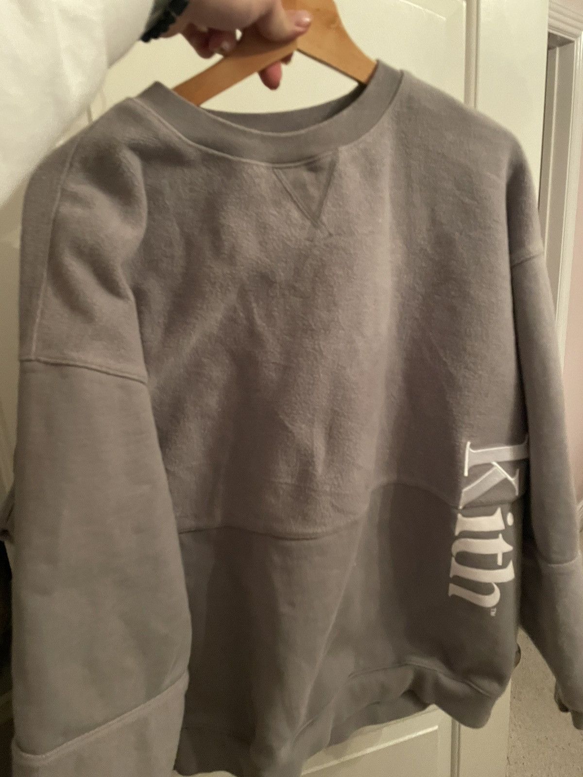 Kith Women Ashwin Sueded Crewneck - Shade main image 1
