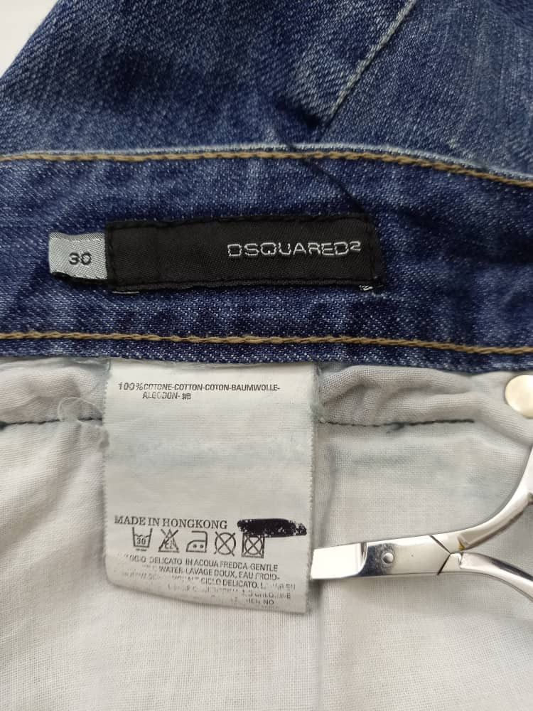 Dsquared2 Dsquared2 Jeans Distressed Denim Size US 31 - 15 Thumbnail