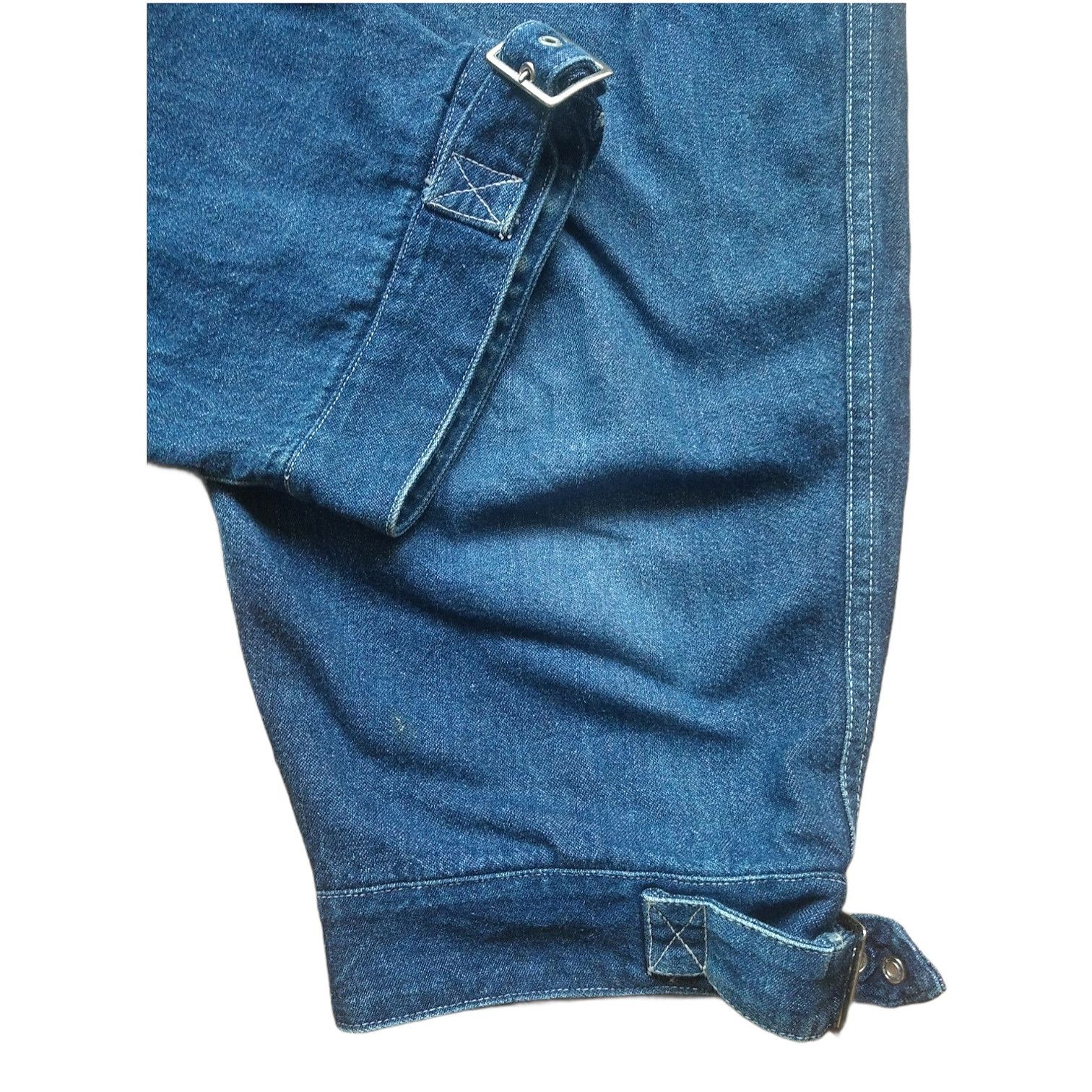 Kansai Yamamoto Vintage Kansai Yamamoto 3/4 Length Denim Pants Size US 26 / EU 42 - 5 Thumbnail