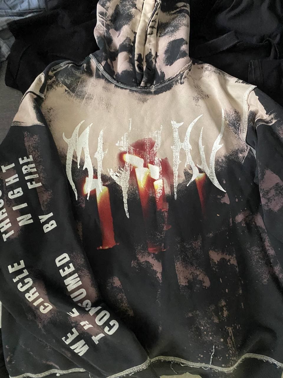 Misbhv best sale destroyed hoodie