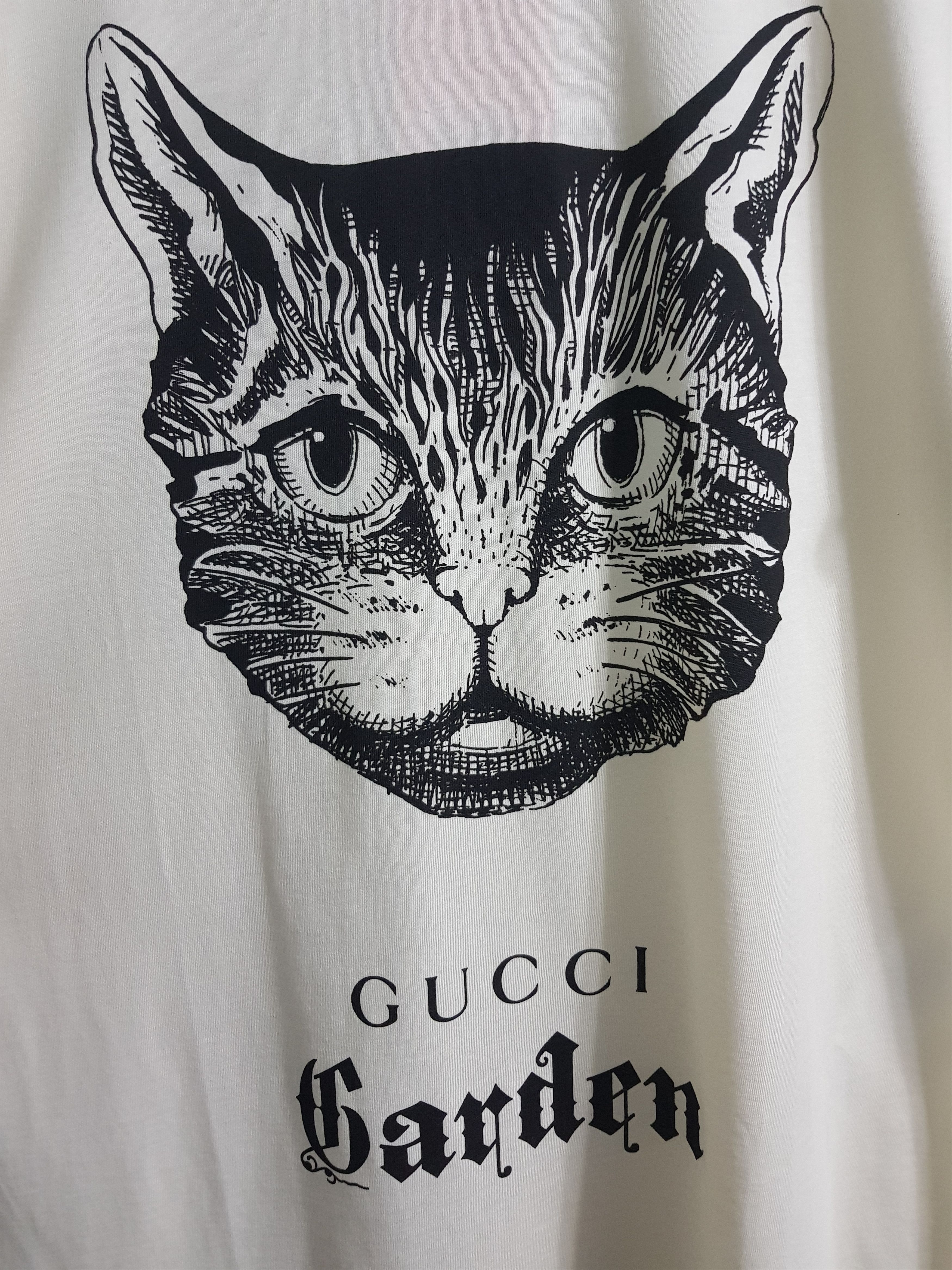 GUCCI Garden ブラック Tシャツ GUCCI（グッチ）Tシャツ・カットソー 黒 サイズ:XS メンズ