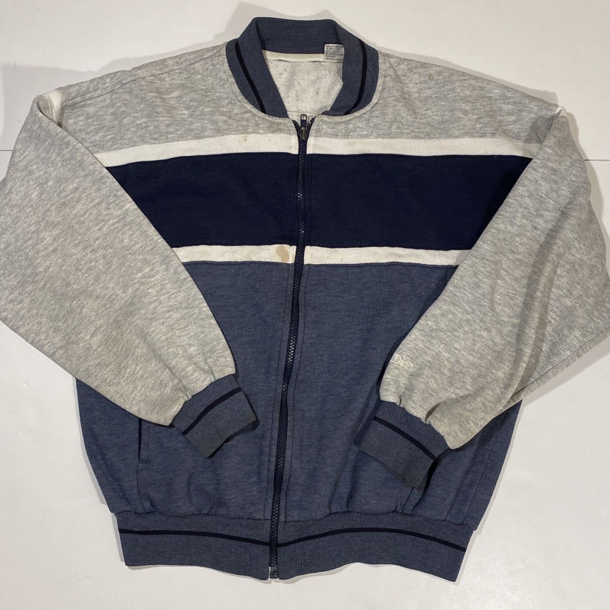 Christian Dior Monsieur × Vintage Vintage Christian Dior Zip Jacket Size US M / EU 48-50 / 2 - 2 Thumbnail