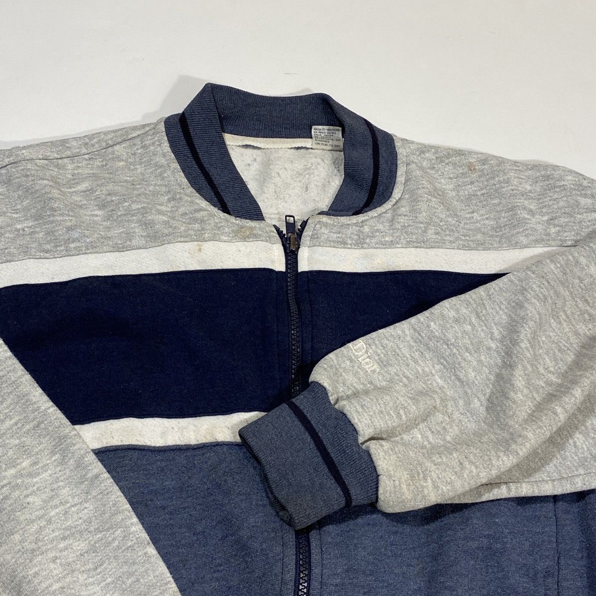 Christian Dior Monsieur × Vintage Vintage Christian Dior Zip Jacket Size US M / EU 48-50 / 2 - 1 Thumbnail
