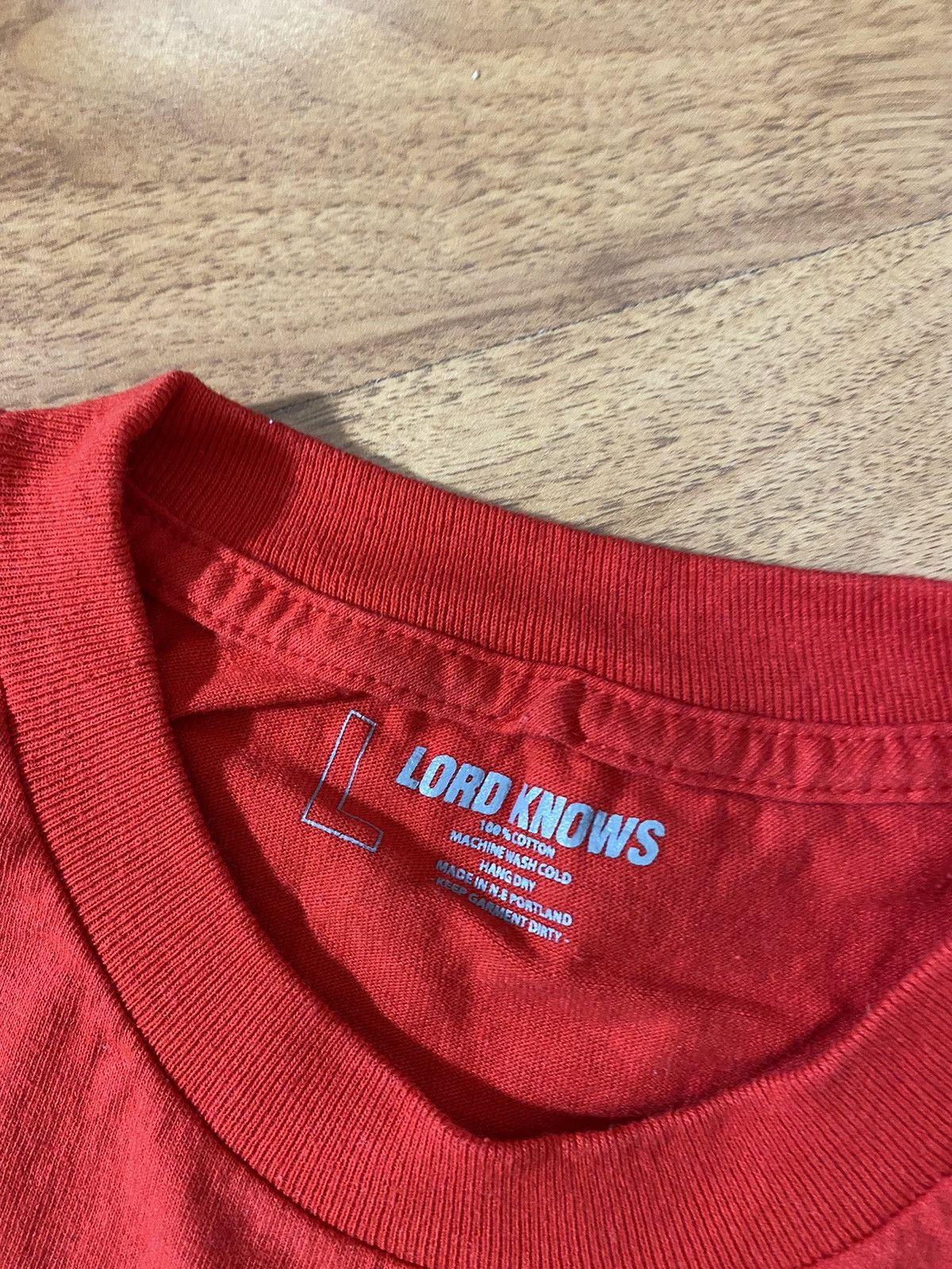 Lxrdknows Fuck The Rest Tee Size US L / EU 52-54 / 3 - 5 Thumbnail