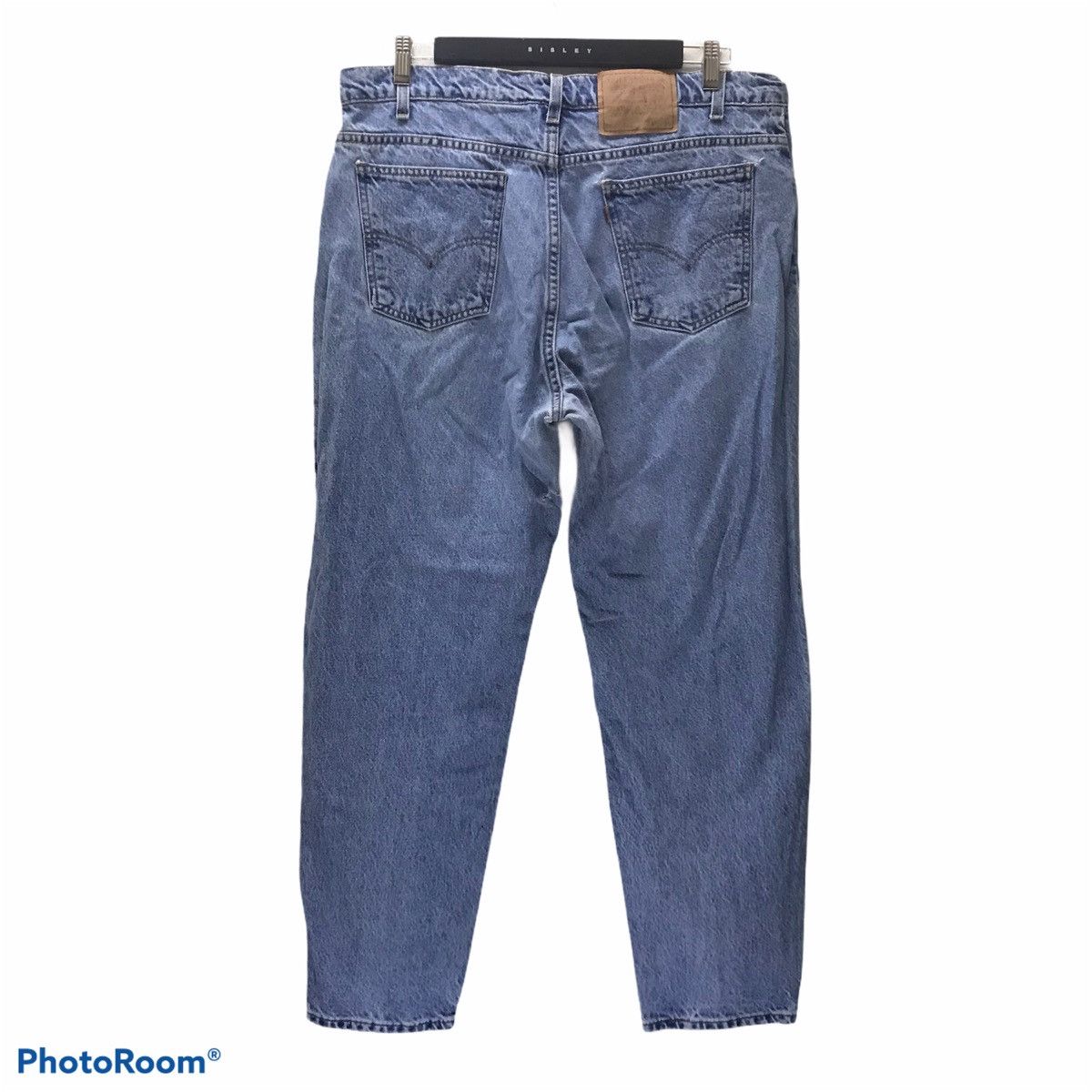 Levi's Vintage 90s Levis 550 Relaxed Tapered Stonewash Size US 37 - 2 Thumbnail