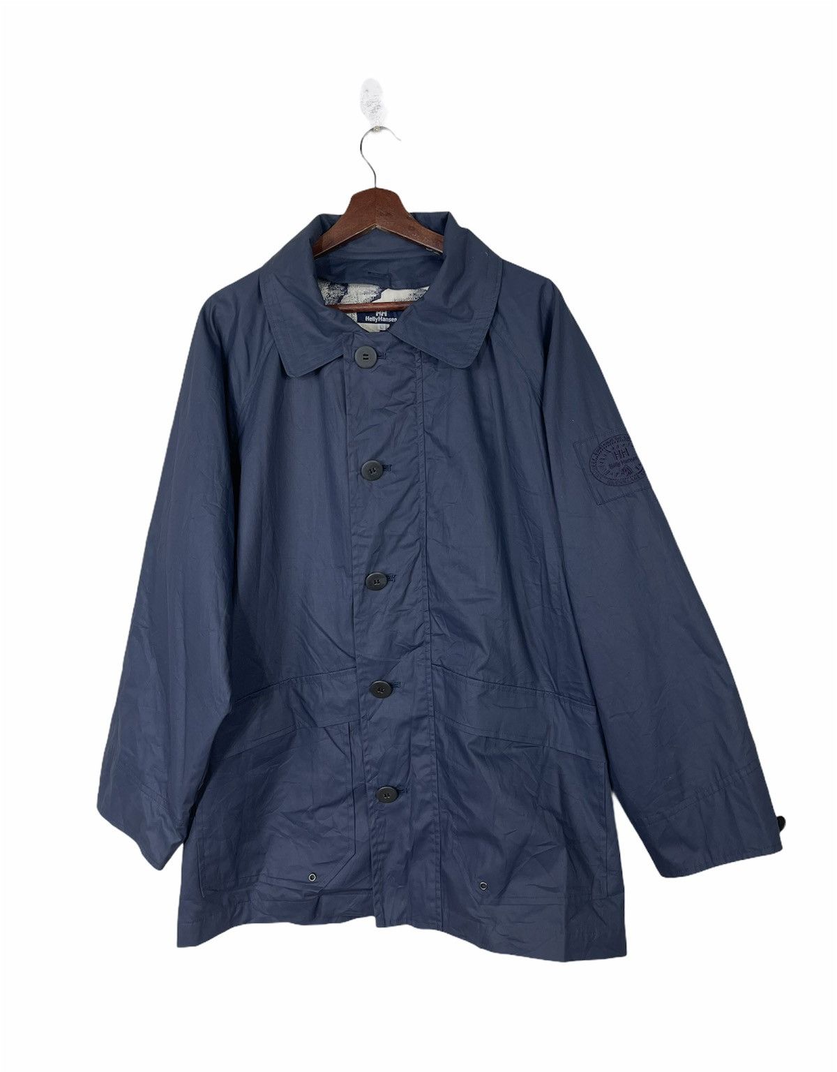 Helly Hansen × The Mountain Rare Helly Hansen Trench Coat Collection Fullprinted Size US M / EU 48-50 / 2 - 3 Thumbnail