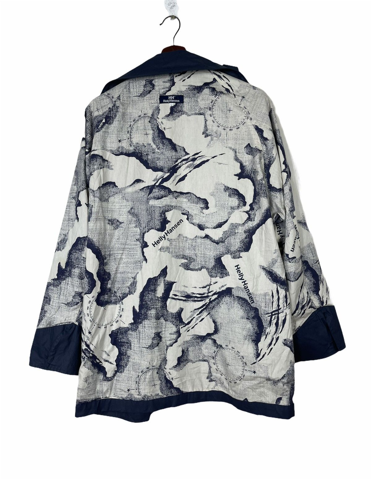 Helly Hansen × The Mountain Rare Helly Hansen Trench Coat Collection Fullprinted Size US M / EU 48-50 / 2 - 5 Thumbnail
