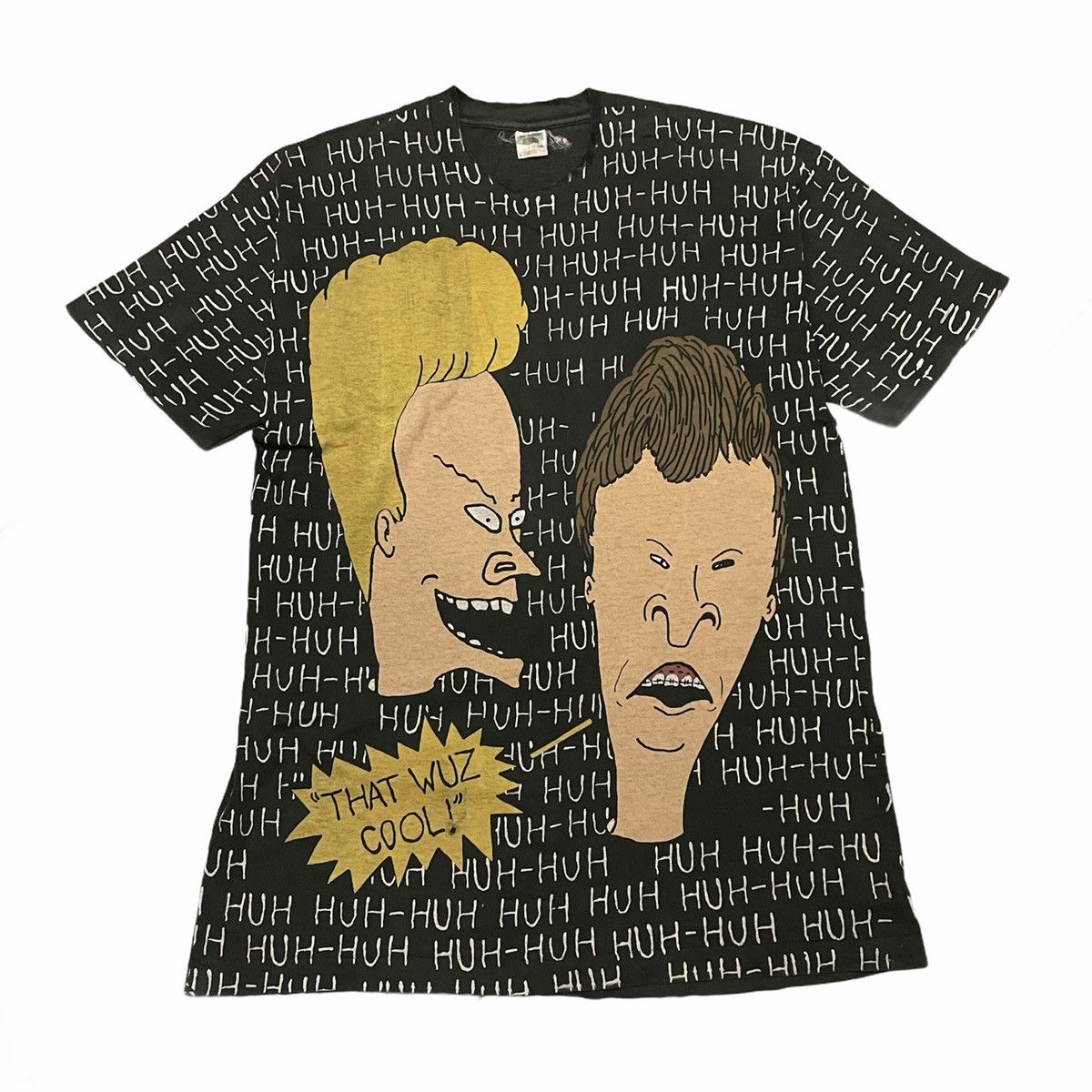 Vintage RARE VINTAGE BEAVIS AND BUTTHEAD OVERPRINT Size US XL / EU 56 / 4 - 1 Thumbnail