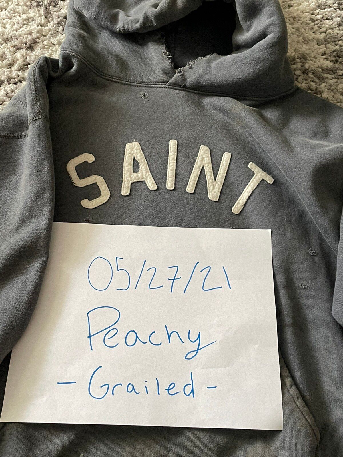 READYMADE Saint Michael Holy Relic Hoodie | Grailed