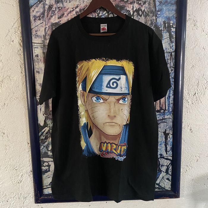 Vintage naruto shippuden vintage bootleg style t shirt anime | Grailed