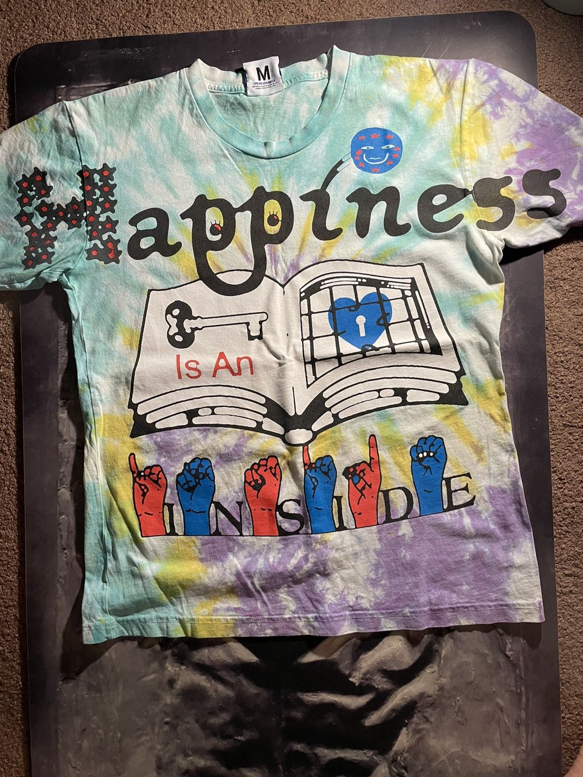 Online Ceramics Online Ceramics Happiness is the Key shirt Size US M / EU 48-50 / 2 - 1 Thumbnail