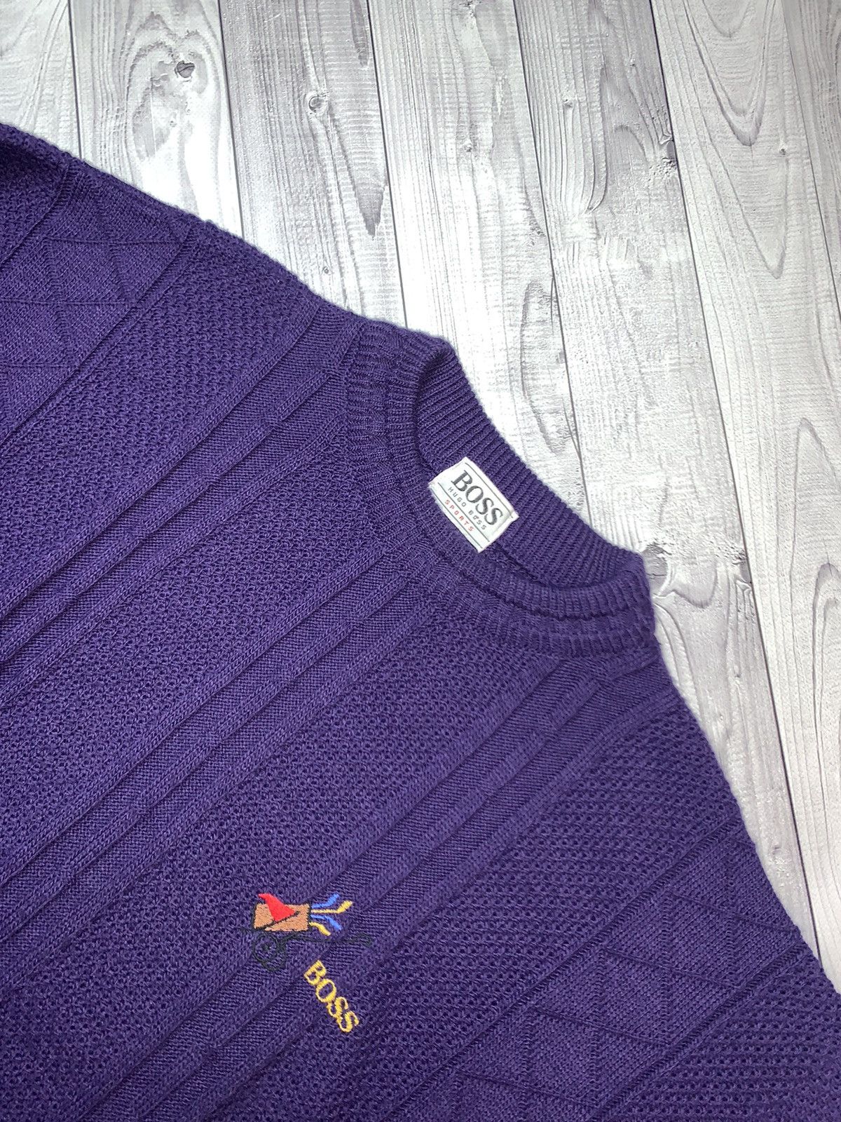 Hugo Boss × Vintage Hugo boss vintage sweatshirt Size -L Size US L / EU 52-54 / 3 - 2 Thumbnail
