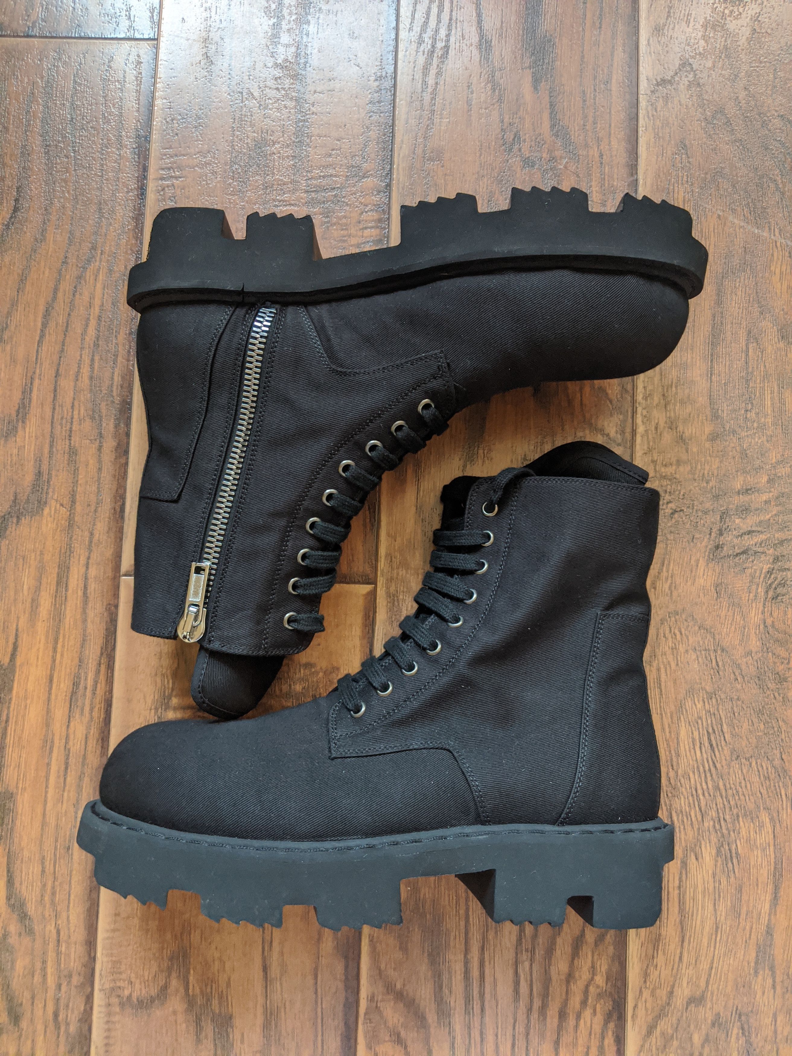 Rick Owens Rick Owens DRKSHDW Megatooth Army Boots | Grailed