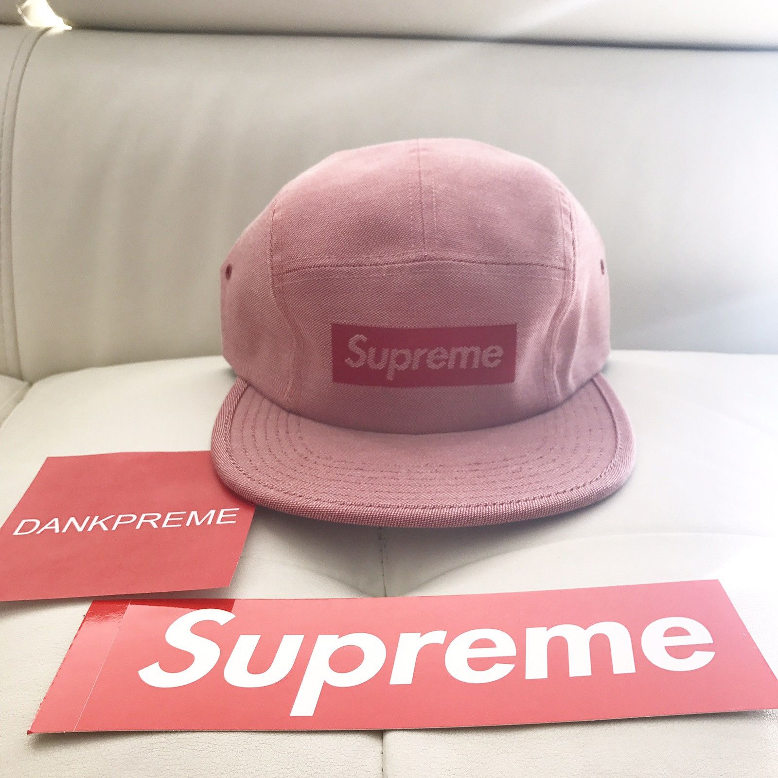 Supreme Satin Camp Cap Black - SS17 - US