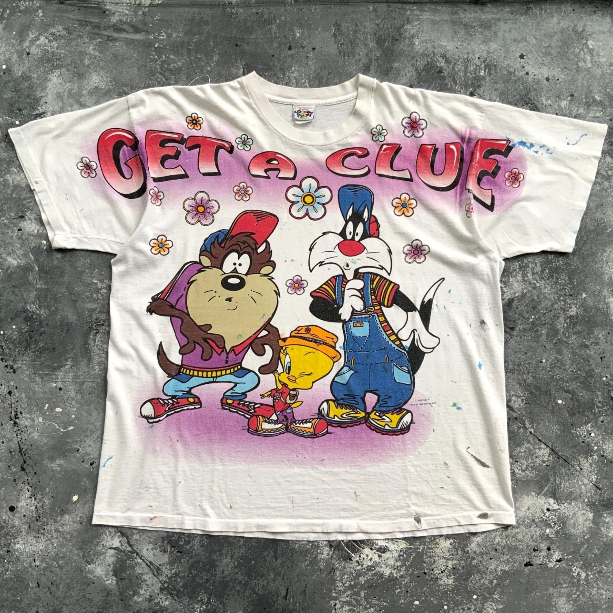Vintage Vintage 90s Freeze Looney Tunes Big Print T-shirt | Grailed