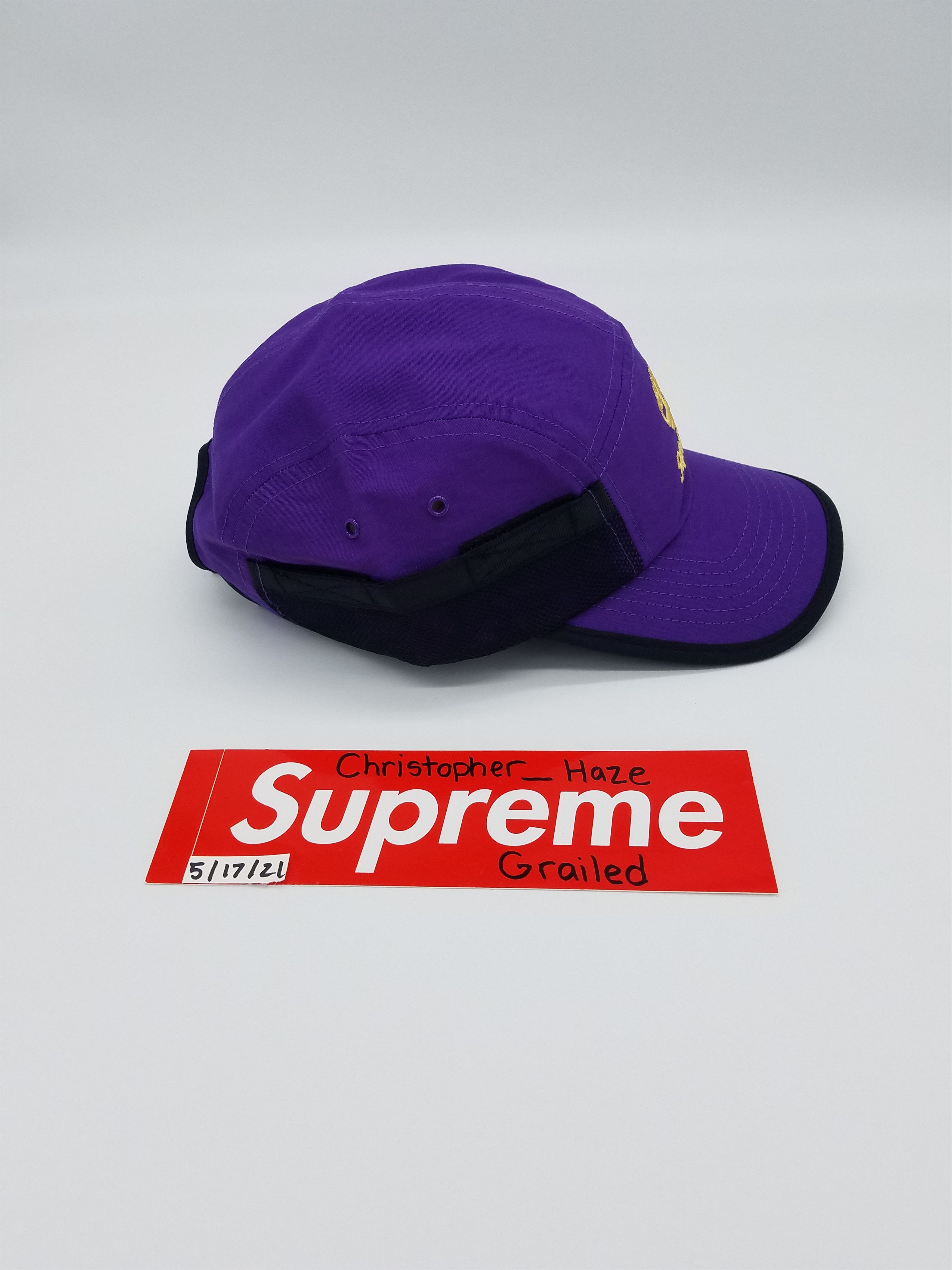 Supreme × Timberland Supreme x Timberland Camp Cap Purple SS21 | Grailed