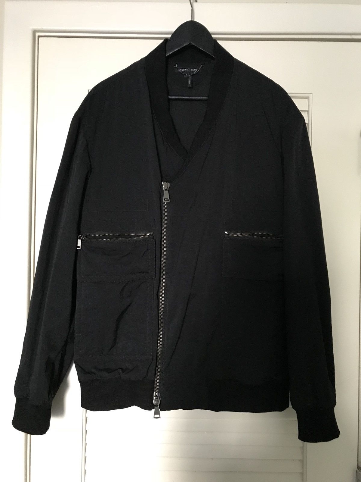 Helmut Lang Kimono Style Bomber Jacket With Shoulder Straps Size US M / EU 48-50 / 2 - 5 Thumbnail