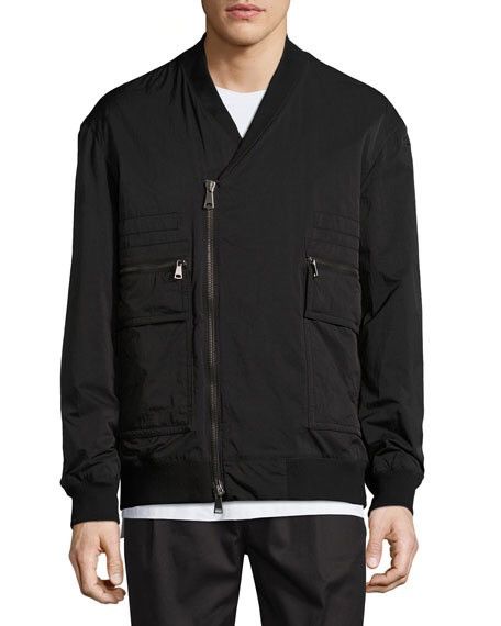 Helmut Lang Kimono Style Bomber Jacket With Shoulder Straps Size US M / EU 48-50 / 2 - 2 Thumbnail