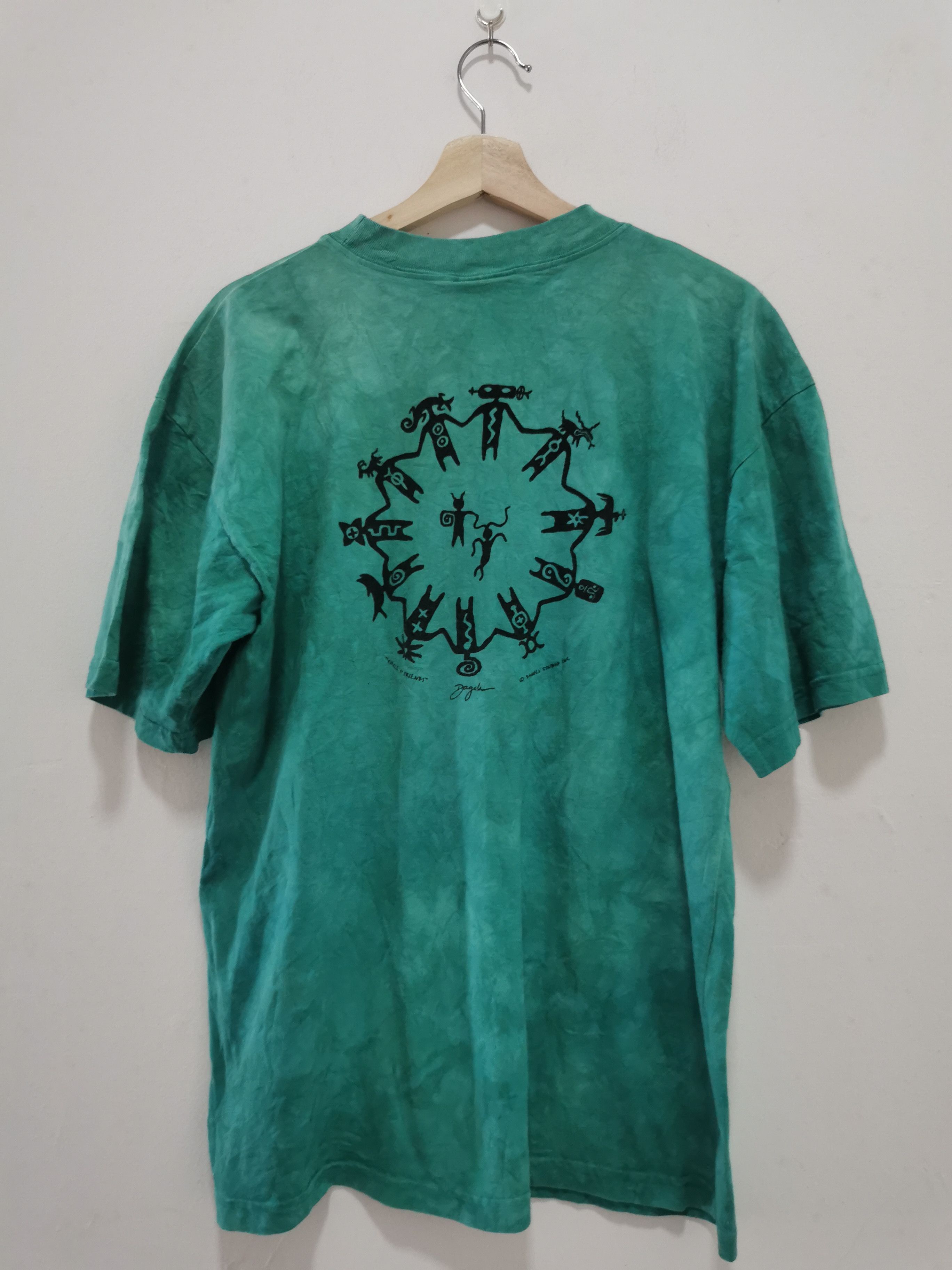 Vintage Vintage Dagoli 'Circle of Friend' Art Tee Size US M / EU 48-50 / 2 - 3 Thumbnail