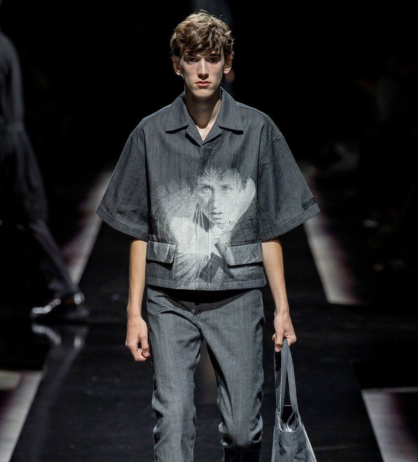 Undercover Undercover X Cindy Sherman Denim Shirt Jacket | Grailed 